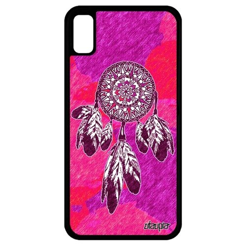 фото Качественный чехол на смартфон // apple iphone xr // "ловец снов" dream талисман, utaupia, фиолетовый