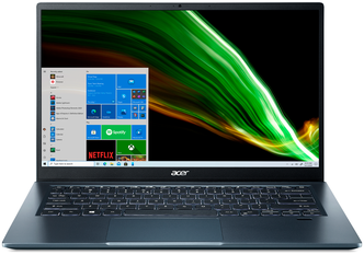 Ноутбук Acer Swift 3 SF314-511-37M5 14" FHD IPS/Core i3-1115G4/8GB/256GB SSD/Intel UHD Graphics/Win 10 Home 64-bit/NoODD/синий (NX. ACWER.001)