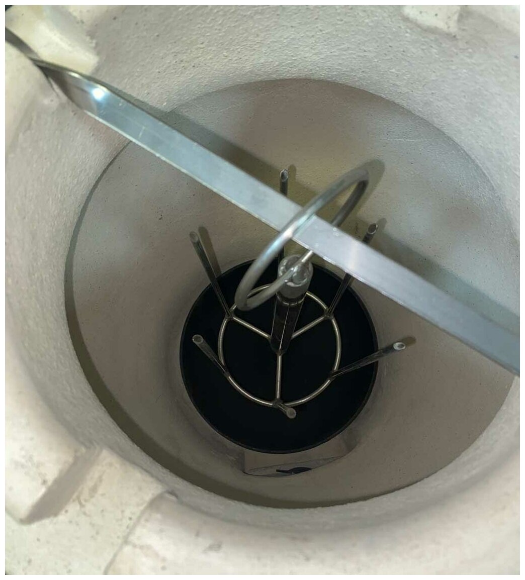 Шашлычница для тандыра с чугунной сковородой диаметр 20,5 см. - фотография № 7