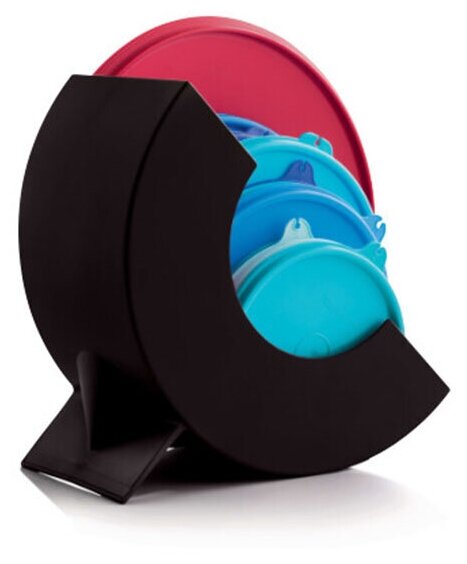 фото Tupperware Органайзер для крышек черный