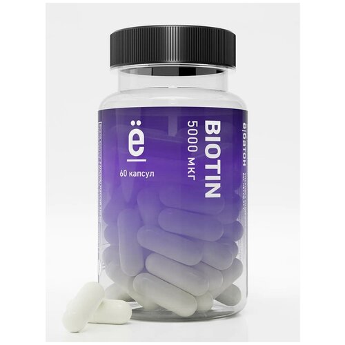 Ёбатон Biotin капс., 60 шт.