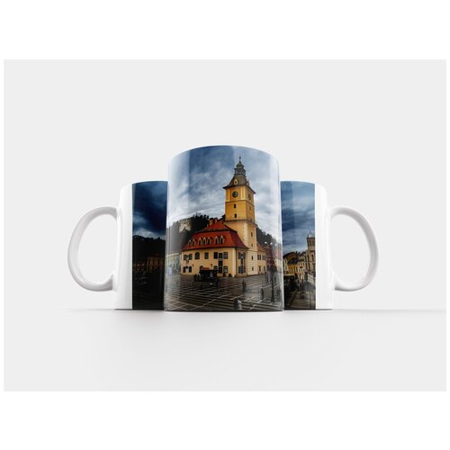 фото Кружка "брашов, городской пейзаж, трансильвания" 320 мл lotsprints