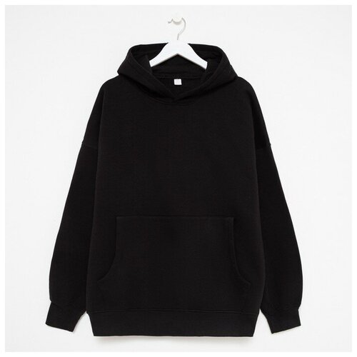 Толстовка мужская, цвет чёрный, размер 54