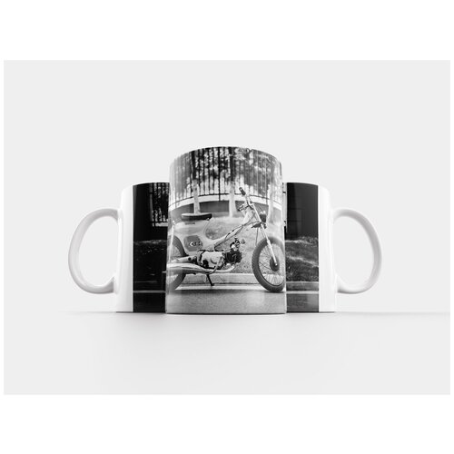 фото Кружка "натюрморт, мотоцикл, художественная концепция" 320 мл lotsprints