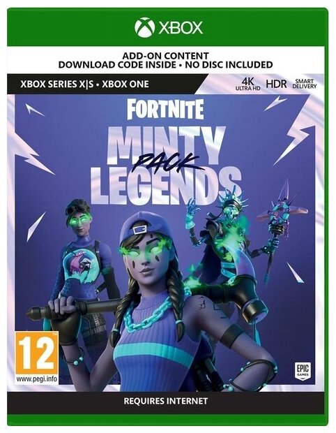 Игра для Xbox One/Series Fortnite Minty Legends Pack (код загрузки)