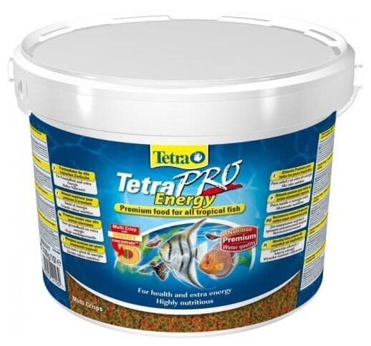 Корм для аквариумных рыб Tetra TetraPRO Energy Multi-Crisps 10 л (чипсы) - фотография № 10