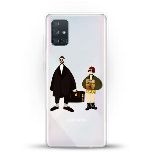 фото Силиконовый чехол матильда и леон на samsung galaxy a71 andy & paul