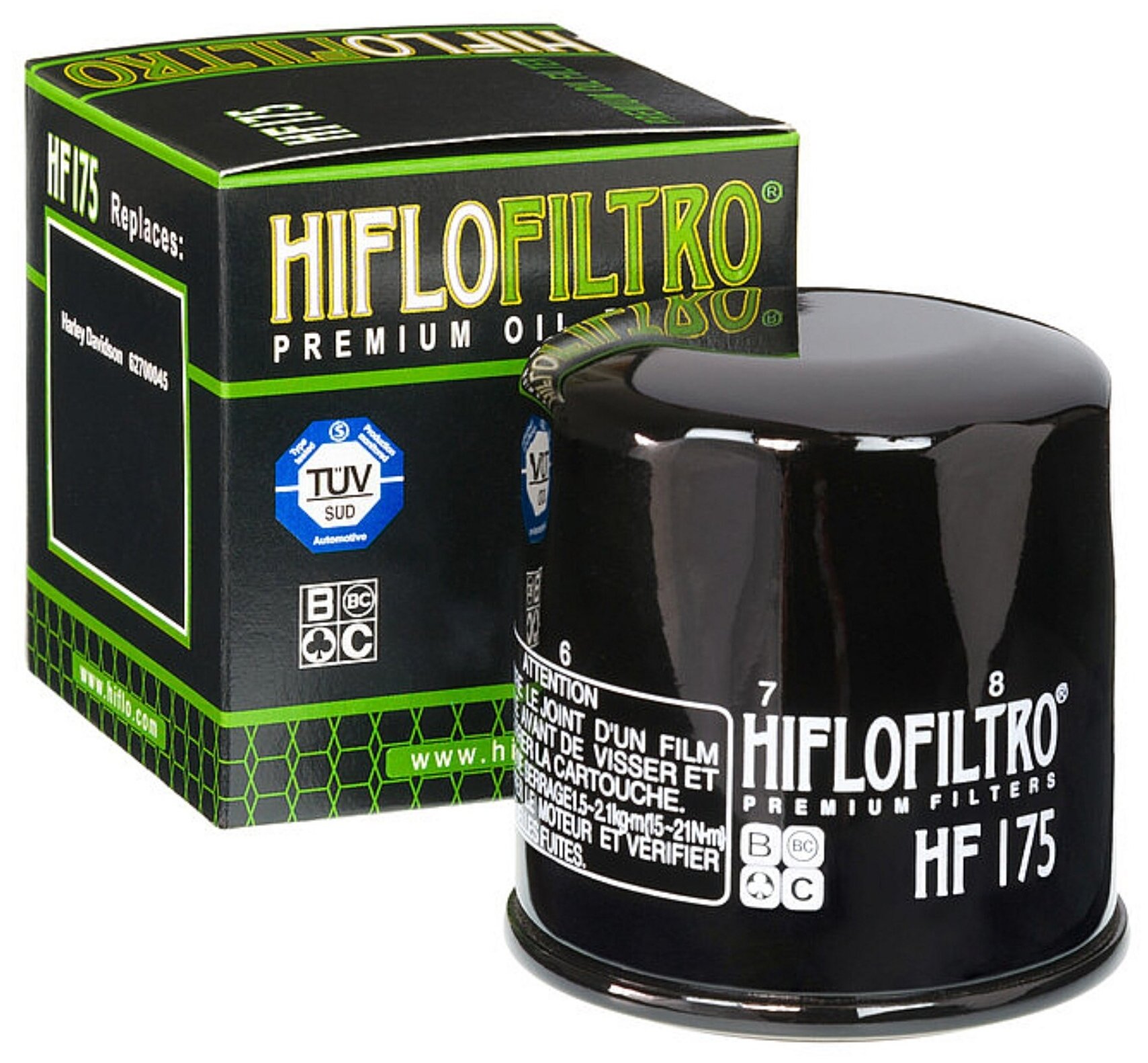 Фильтр масляный HIFLOFILTRO HF175