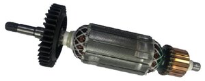 Ротор (Якорь) для болгарки (УШМ) <b>ИНТЕРСКОЛ</b> УШМ-125/900 115/900 Параметры ротора <b>Интерскол</b> УШМ-125/90