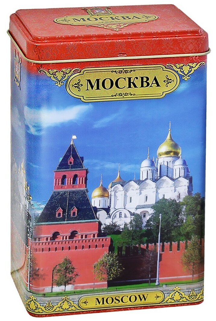 Чай чёрный ТМ "ИМЧ" - Москва, Кремль, красная, 75 гр.