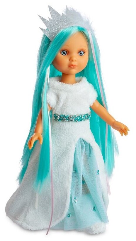 Кукла BERJUAN виниловая 35см Ева Снежная королева (829)