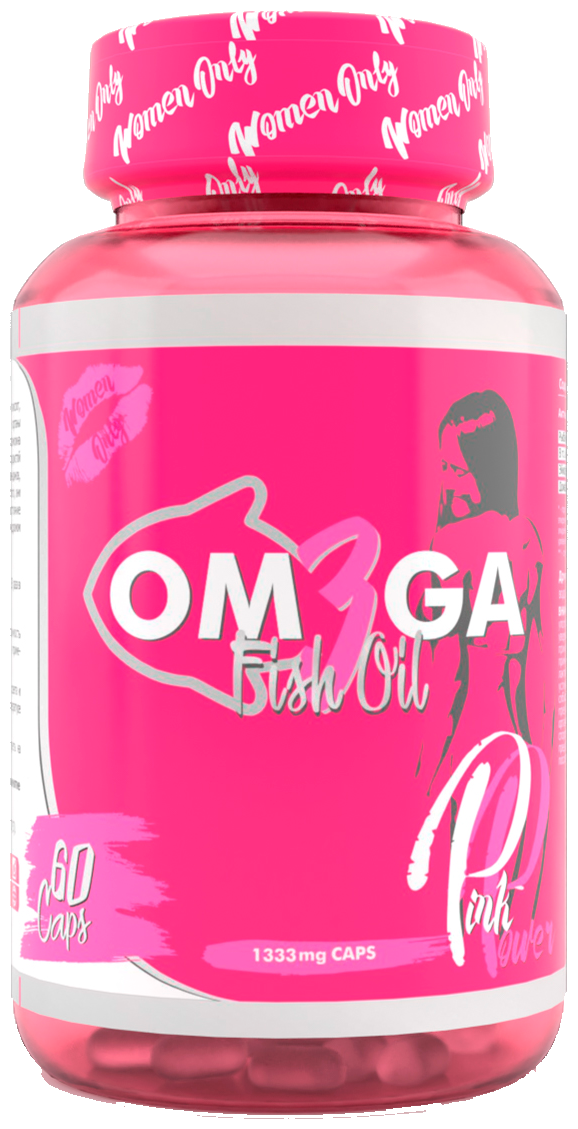 Рыбный жир Омега 3 PinkPower Omega-3, 60 капсул