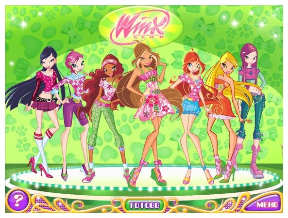 Игра для PC: WinX Club. Флора и ее питомцы (Jewel)