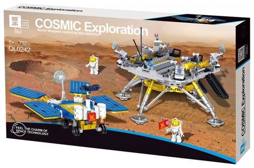 Конструктор ZheGao Cosmic Exploration QL0242 Станция на Марсе, 792 дет.