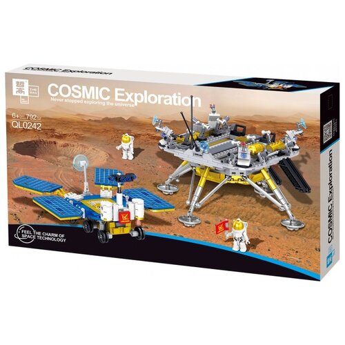 Конструктор ZheGao Cosmic Exploration QL0242 Станция на Марсе, 792 дет. конструктор zhegao cosmic exploration ql0242 станция на марсе 792 дет