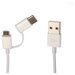 Кабель 2 в 1 ZMI AL511 USB Type-C/Micro (30 см, белый)