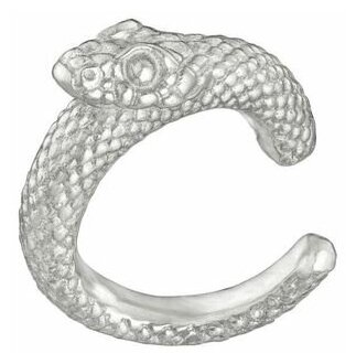 Серьги каффы caviar jewellery, серебряный