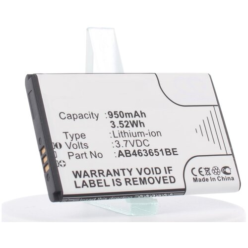 аккумуляторная батарея ibatt 1350mah для samsung gt s5301 gt b5330 gt b5330l gt b7810 gt s3350cwaxeu gt s5368 Аккумуляторная батарея iBatt 950mAh для Samsung SGH-J800 Luxe, Player Star 2, REX 70, SGH-F400, GT-B3410, GT-S5600, GT-C3060, S7070 Diva, Chat 322, GT-M7600