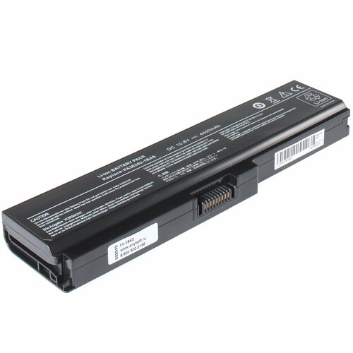 аккумулятор усиленный pitatel для toshiba pa3634u 1brs 10 8v 6800mah Аккумуляторная батарея Anybatt 11-B1-1543 4400mAh для ноутбуков Toshiba PA3634U-1BRS, PABAS228, PA3634U-1BAS,