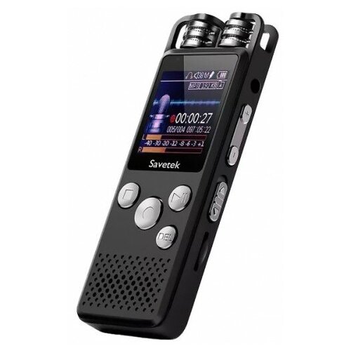 Профессиональный цифровой диктофон Savetek GS-R07 32GB