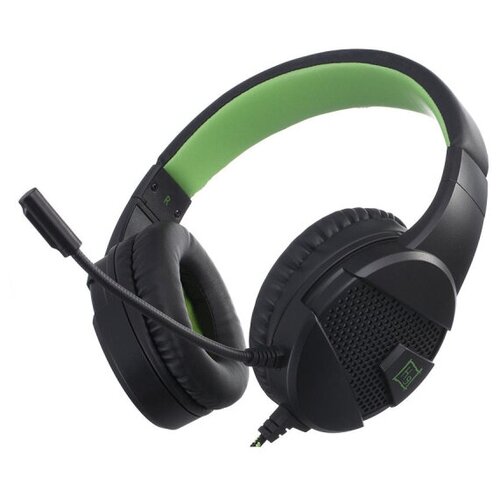 Гарнитура игровая Harper Gaming GHS-X15 проводная 24м черный зеленый 3648₽