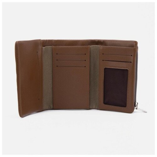 фото Пк кидс тойз дв кошелёк на кнопке, цвет коричневый