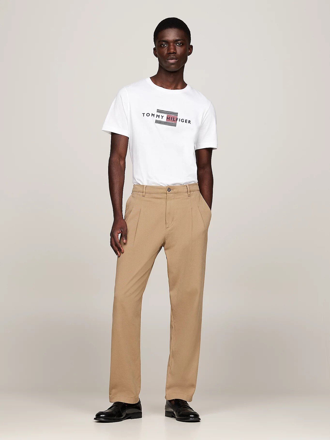 Футболка TOMMY HILFIGER, размер XL, белый — фото 1