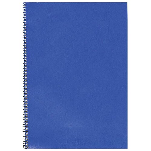 Тетрадь 96л., А4, клетка на спирали КБК, бумвинил, ассорти ( Артикул 074322 )