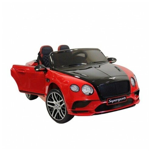 Купить Детский электромобиль Bentley Supersport (JE1155) красно-черный, RiverToys, Электромобили