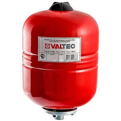Бак расширительный для отопления 24л. красный VALTEC расширительный бак valtec бак расширительный для отопления 80л красный с ножками