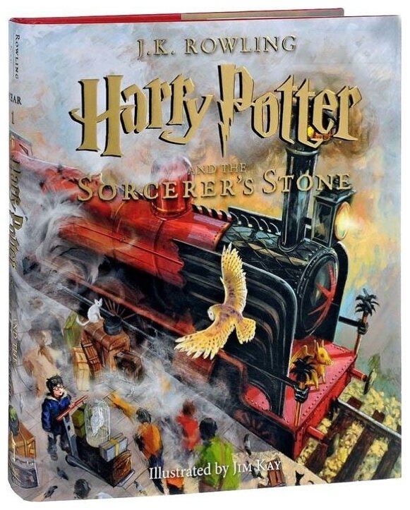 Harry Potter and the Sorcerer's Stone. Illustrated Edition (Гарри Поттер и философский камень. Иллюстрированное издание)