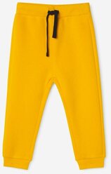 Жёлтые спортивные брюки Jogger для мальчика Gloria Jeans, размер 2-3г/98