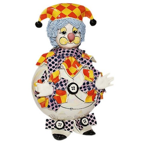 Статуэтка из фарфора Клоун - копилка ZamPiva 30077