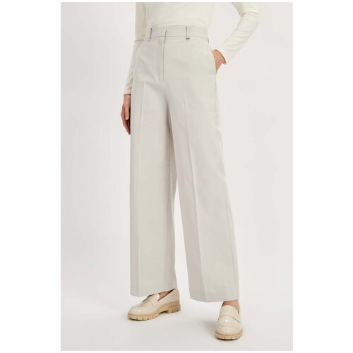 фото Брюки baon женские, модель: b2922009, цвет: silver, размер: m