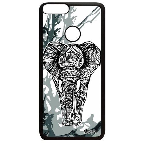 фото Чехол для // huawei p smart 2018 // "слон" древний саванна, utaupia, серый