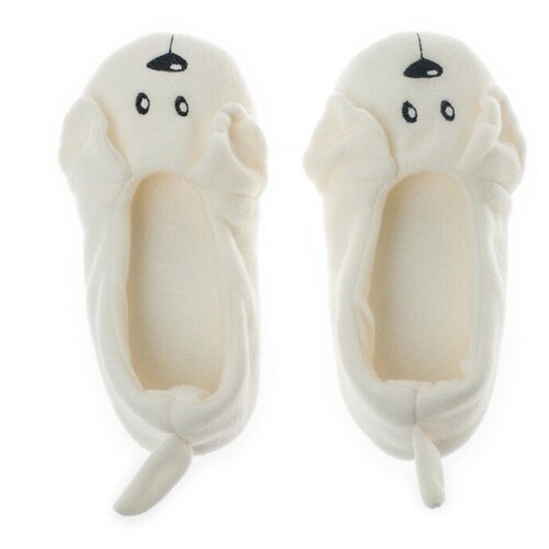 фото Тапочки женские цвет молочный, размер 39 нет бренда