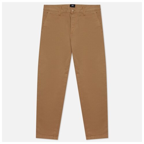 Мужские брюки Edwin Regular Chino бежевый , Размер 38 бежевого цвета