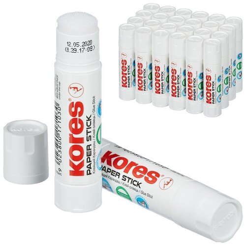 Kores Клей-карандаш Paper Stick 542670 24 шт 24 шт. 10 г комплект 57 штук клей карандаш 15г kores paper stick