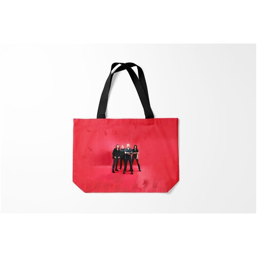 фото Сумка-шоппер / 46х35 см / рок / русский агата кристи burnettie