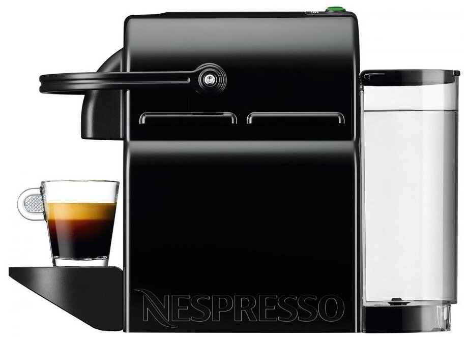 Кофемашина капсульная De'Longhi Nespresso Inissia EN 80, черный - фотография № 2