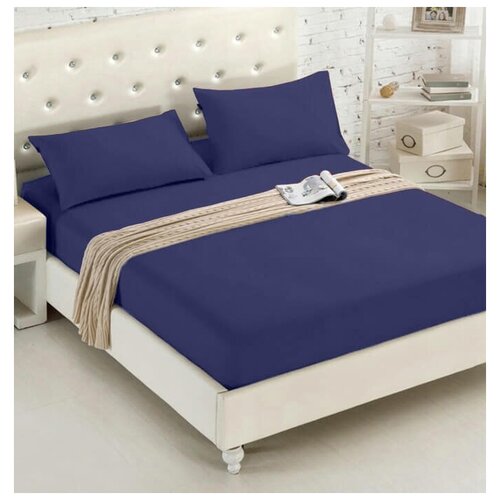 Простыня Nova Сатин, 240x280 см, желтый