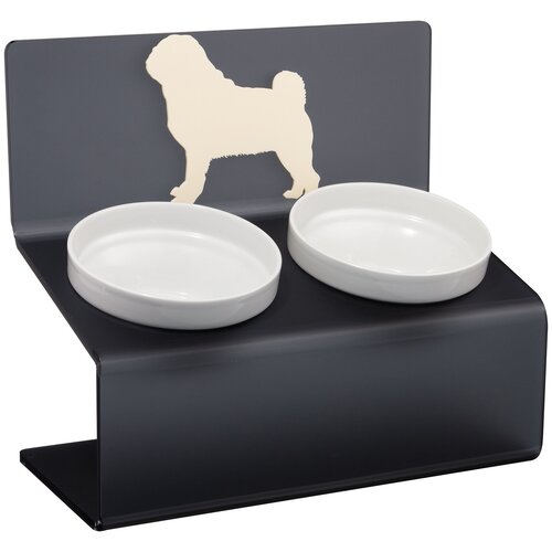 Миска для собак на подставке с наклоном Artmiska 