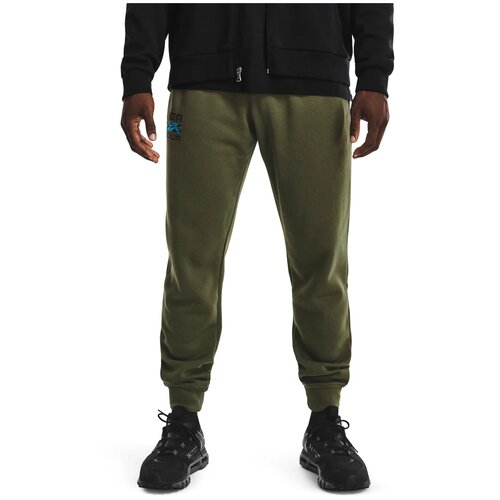 фото Брюки under armour rival flc signature jogger зеленый xl 1366366-390
