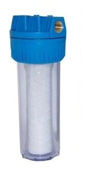 Магистральный усиленный фильтр для воды 10' ST MF01211 1/2 дюйма с картриджем