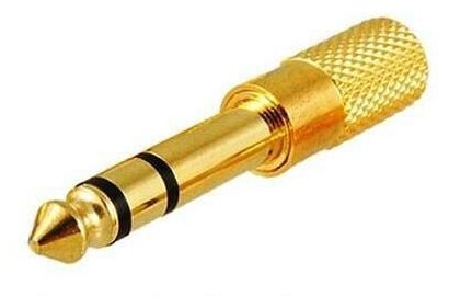 Переходник AUX аудио jack 6,35 mm/jack 3,5 mm, AF/AM