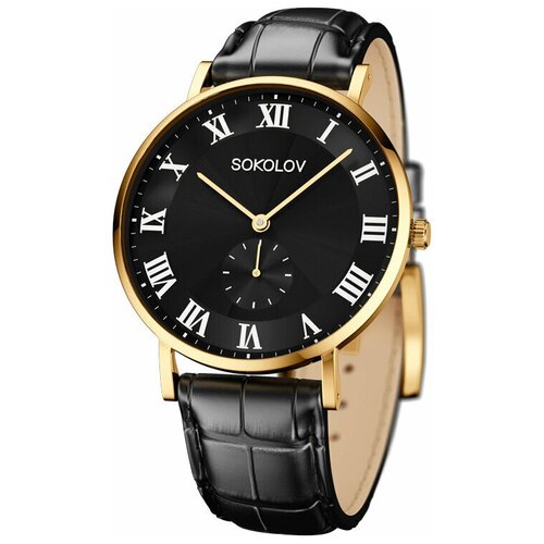 фото Мужские стальные часы sokolov 619.78.00.000.05.01.3