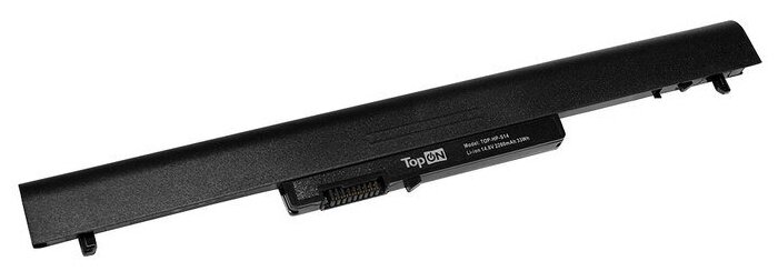 Аккумулятор TopON TOP-HP-S14 (совместимый с HSTNN-YB4D, VK04) для ноутбука HP Pavilion SleekBook 14 14.8V 2200mAh черный