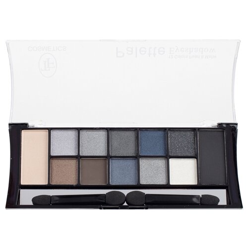 TF Cosmetics Палетка теней 12 Color Pallette Eyeshadow Pearl & Matte, 18 г