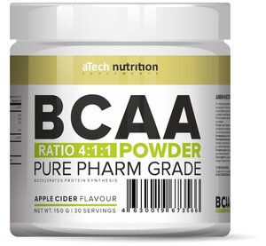 Фото BCAA 4:1:1, aTech Nutrition, яблочный сидр, 150гр