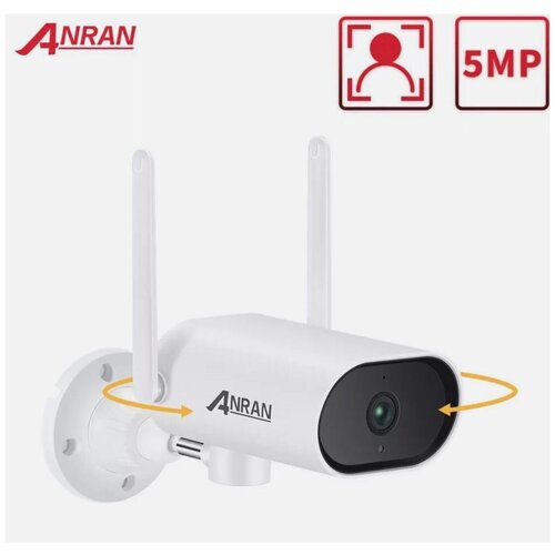 Камера видеонаблюдения ANRAN 5 Мп 1920P HD наружная двустороннее аудио 998700₽